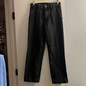Zara Men's Black Straight Jeans
